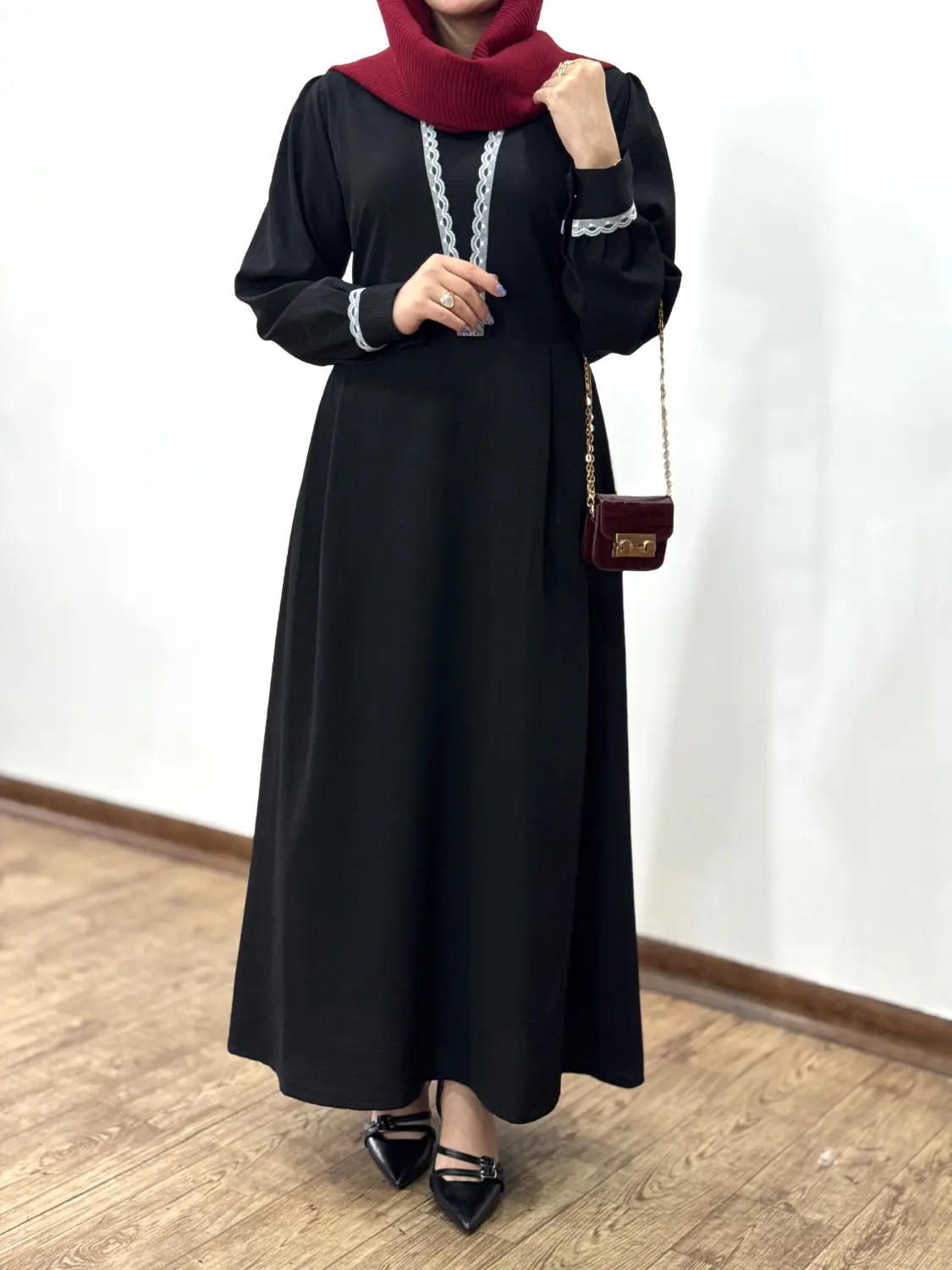 پیراهن مانتویی بلند آذر